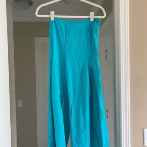 Turquoise pants